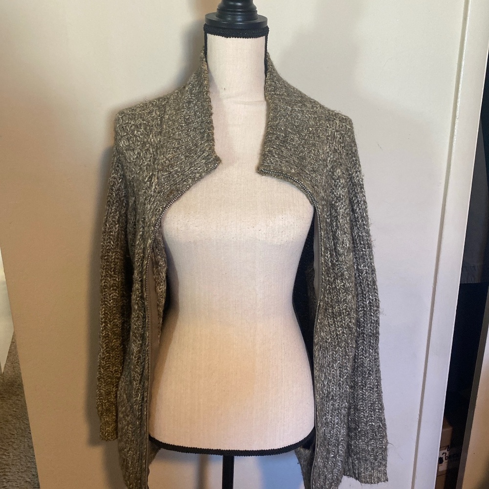 Abercrombie & Fitch Chunky Knit Open Cardigan – Size Small